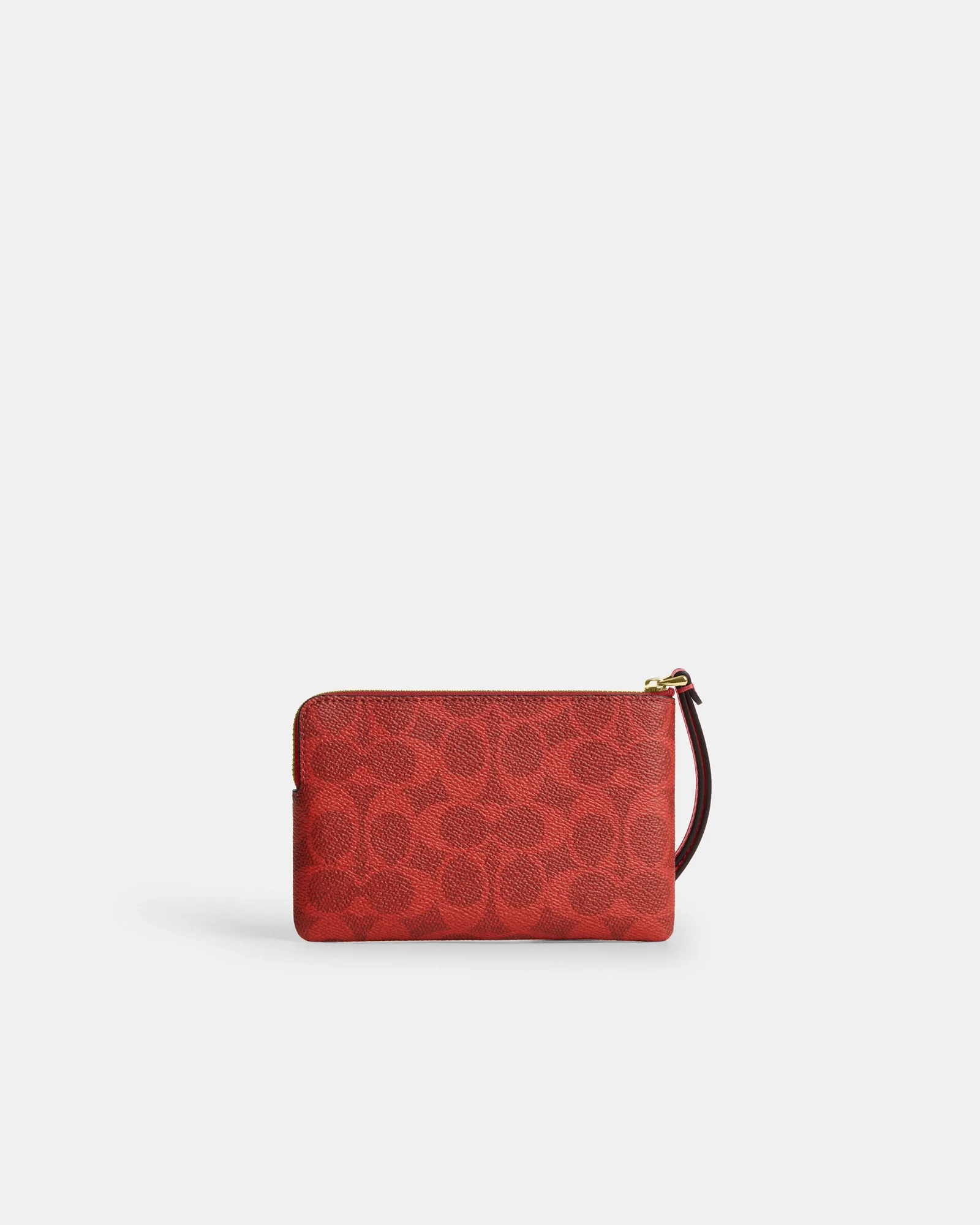 Ристлет Coach Corner Zip из фирменного канваса с полоской — 14