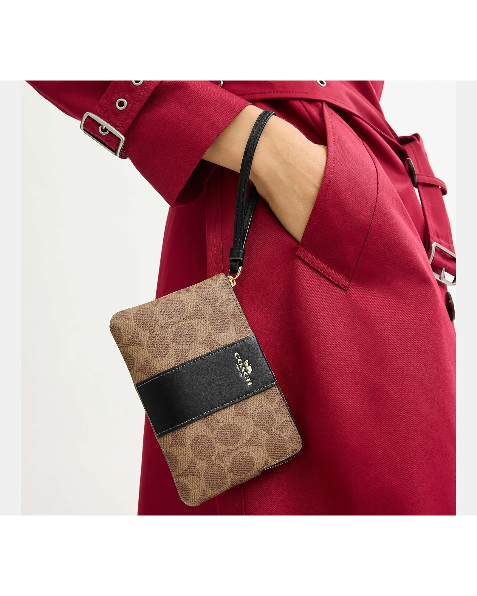 Кошелек-браслет Coach Corner Zip — 16