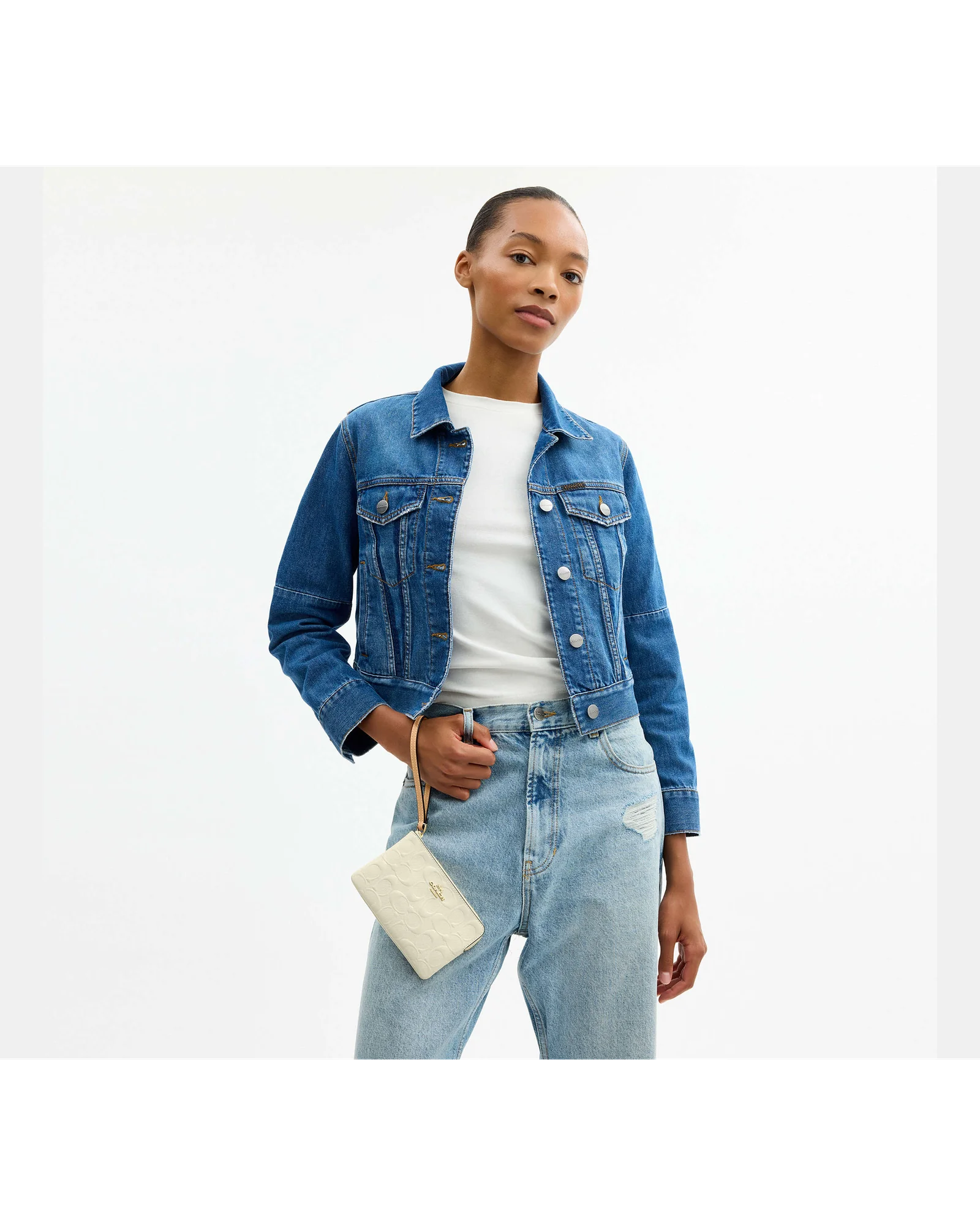 Кошелек-браслет Coach Corner Zip — 4
