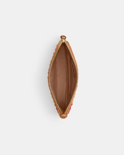 Большой клатч на запястье Coach Corner Zip