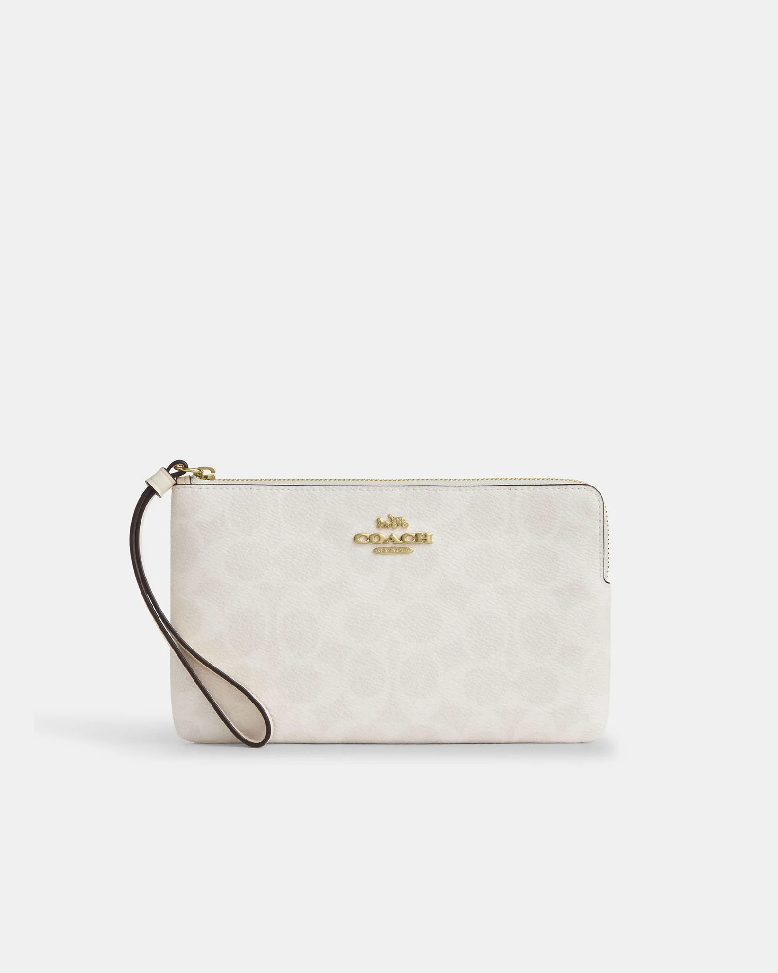 Большой кошелёк на запястье Coach с угловой молнией — 5
