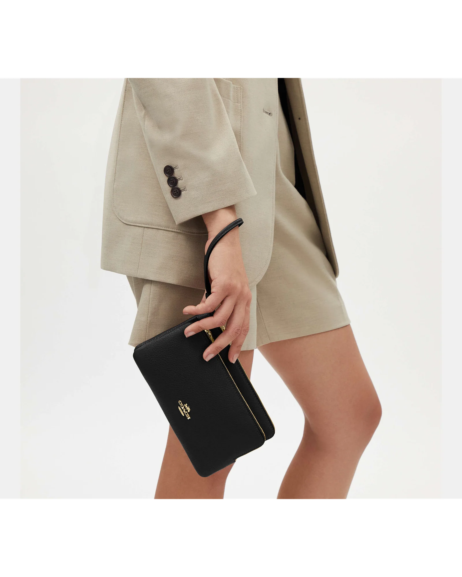 Кошелек на запястье Coach на двух молниях — 9