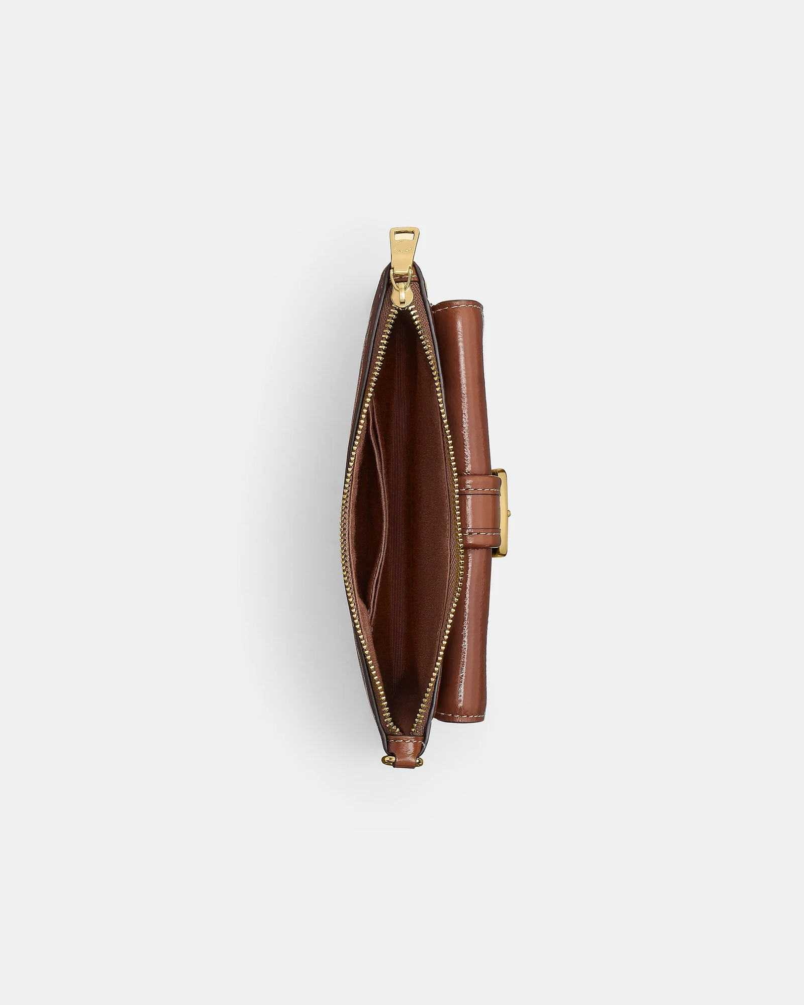 Клатч на запястье Coach Ashton с полосатым пэчворком — 8