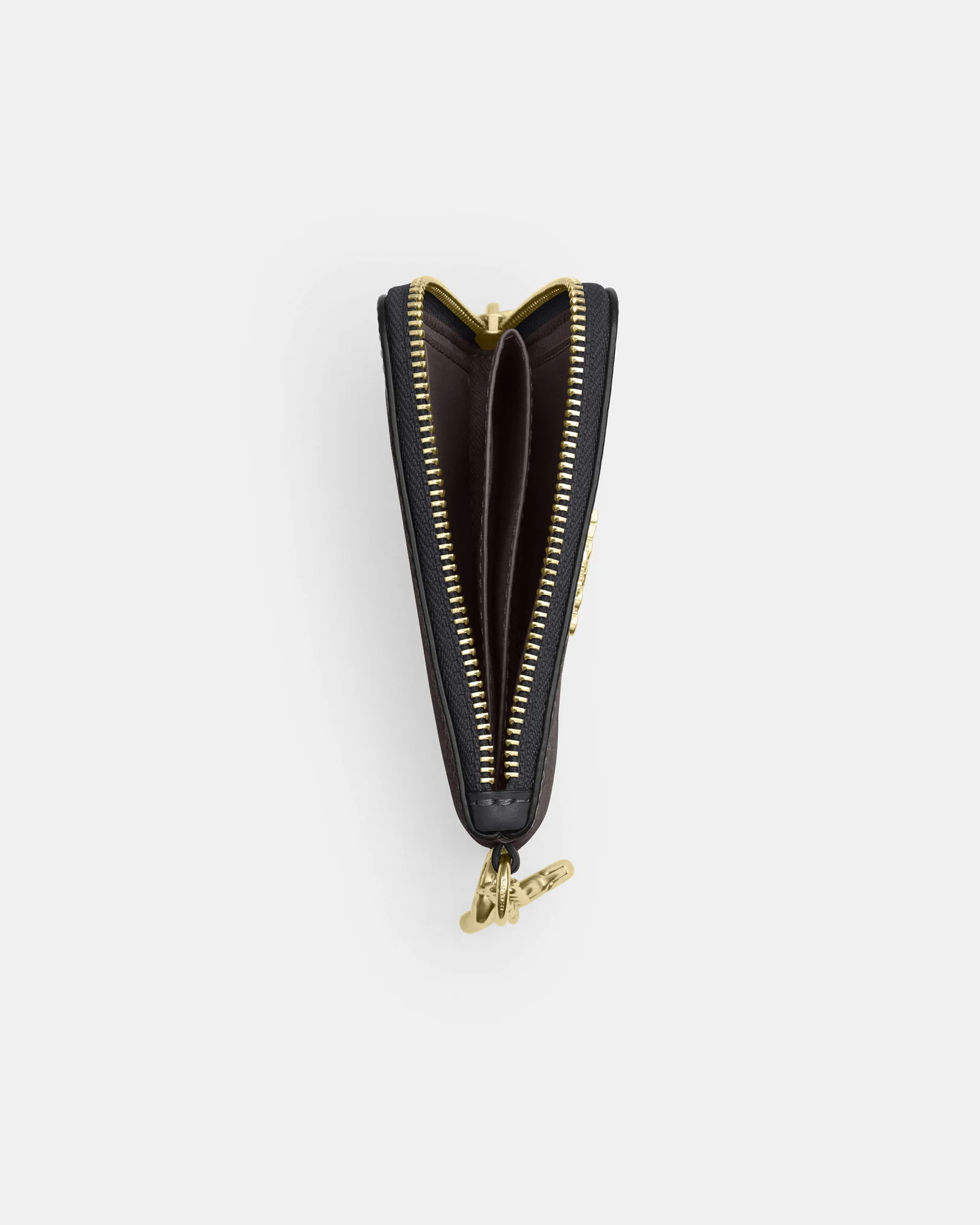 Кошелёк Coach Small Corner Zip из фирменного канваса — 9