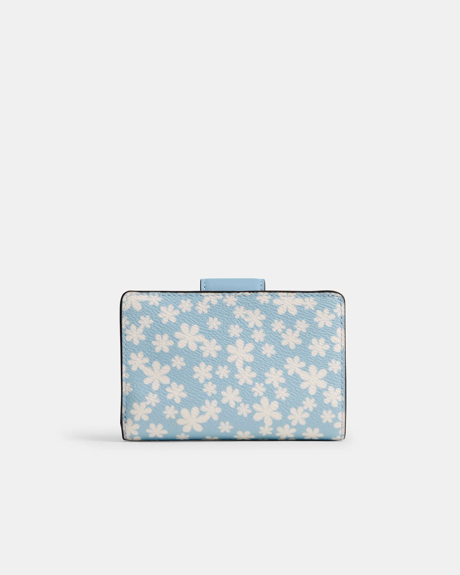 Кошелёк Coach Medium Corner Zip с цветочным принтом — 14