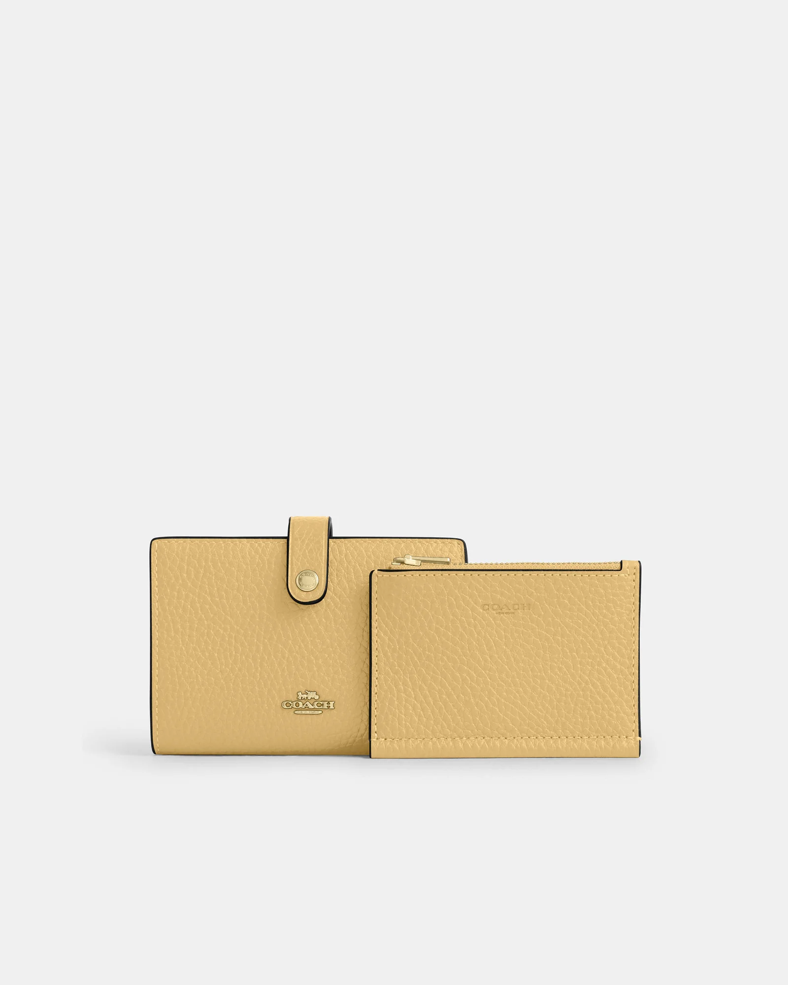 Кожаный кошелёк Coach 2-в-1 — 9