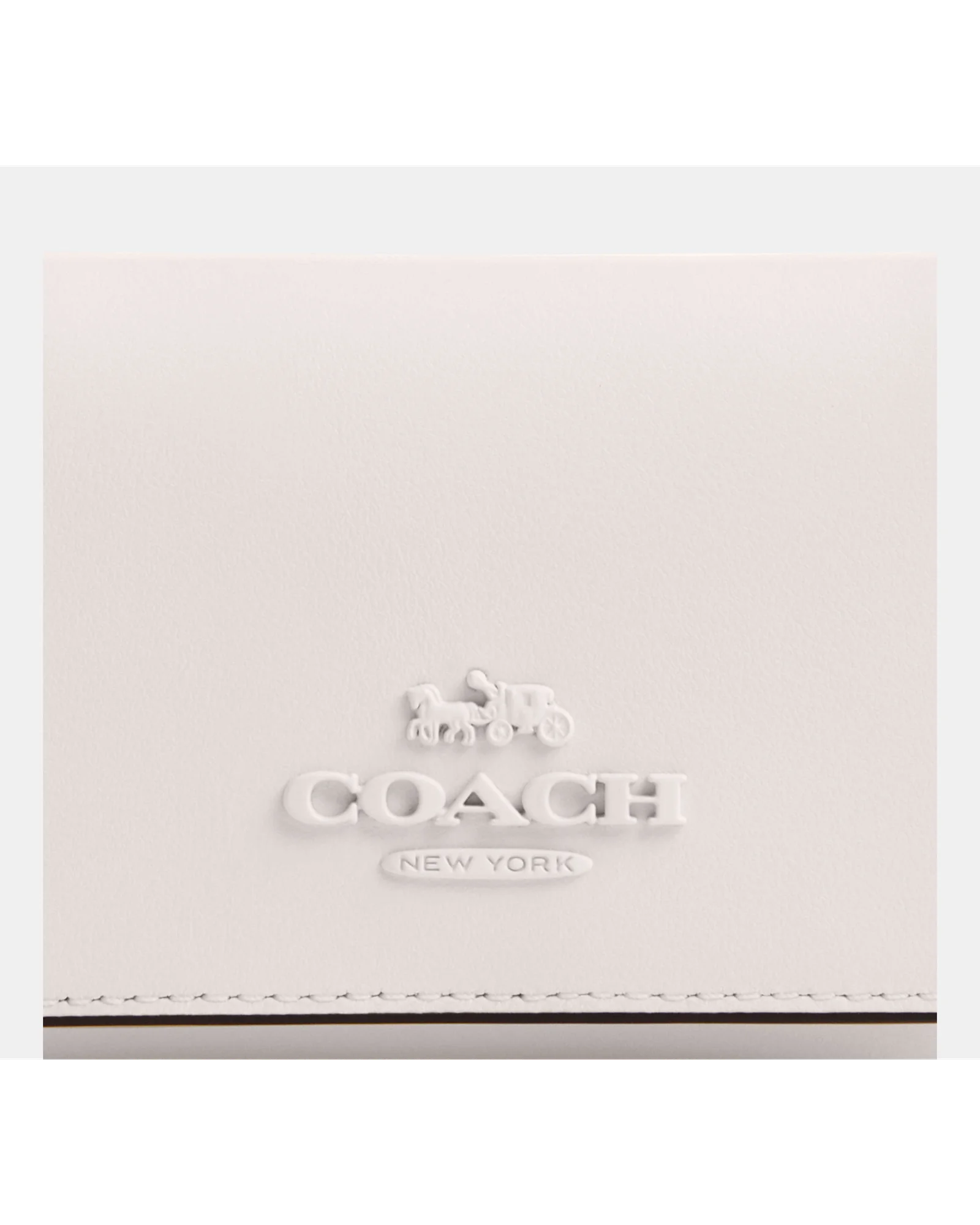 Компактный кошелек Coach из кожи — 8