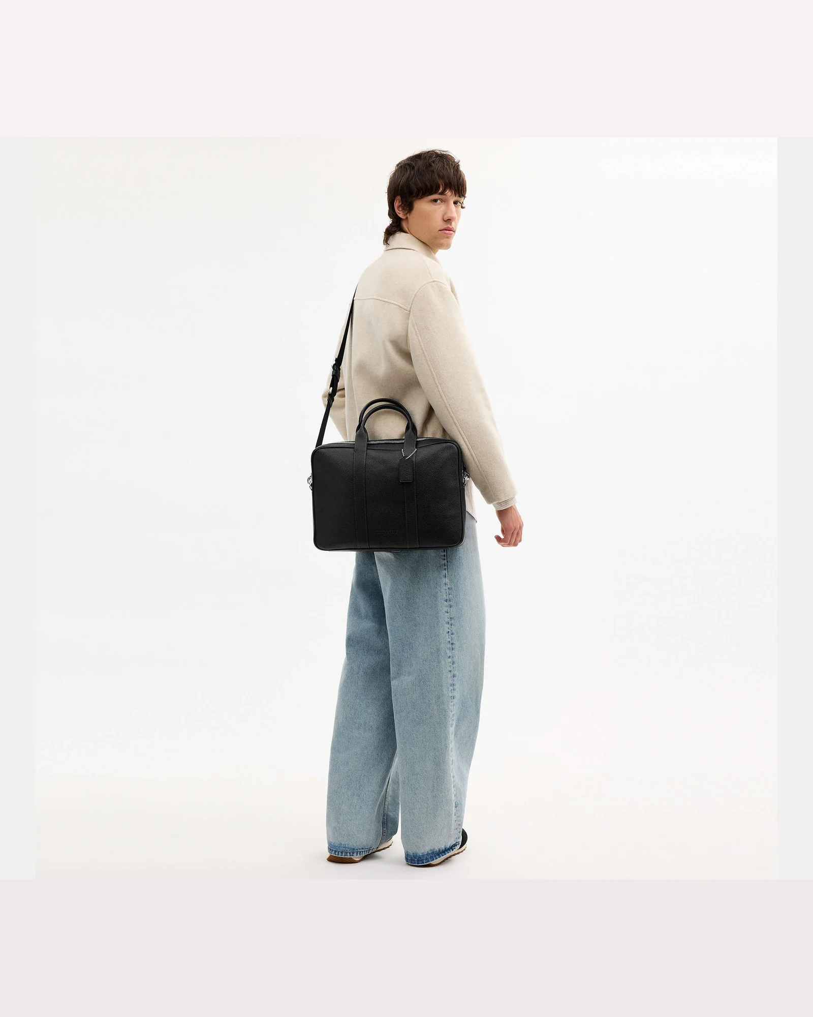 Деловая сумка-портфель Coach Austin для ноутбука — 8