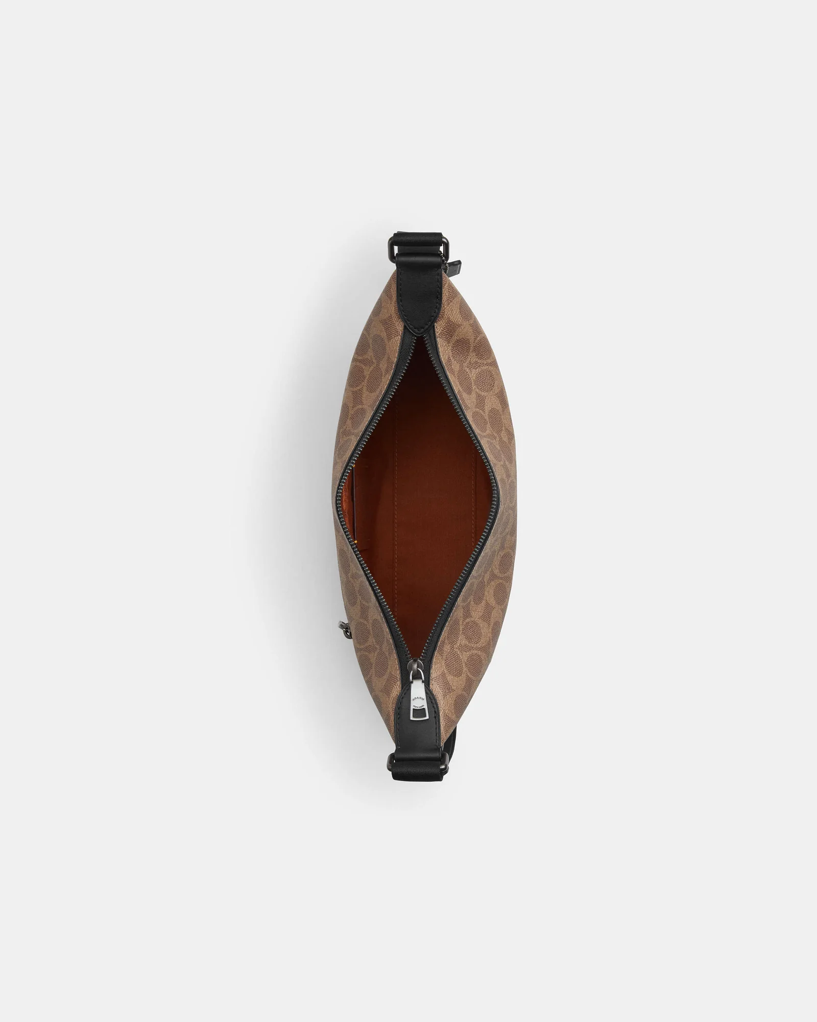 Маленькая сумка-кроссбоди Coach Finn Signature Canvas — 1