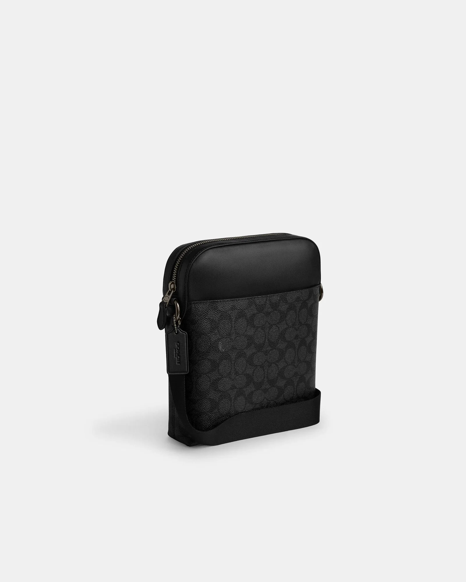 Мужская сумка через плечо Coach из фирменного канваса — 9