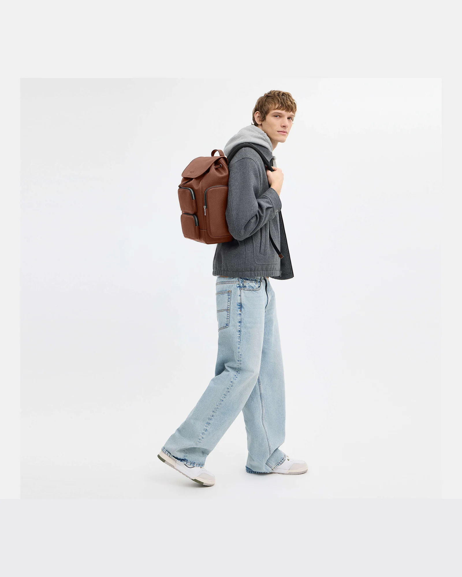 Рюкзак Coach Finn из кожи — 8
