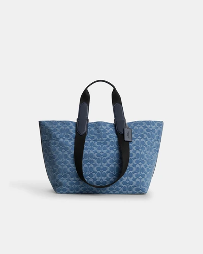 Сумка-тоут Coach Tour из фирменного денима