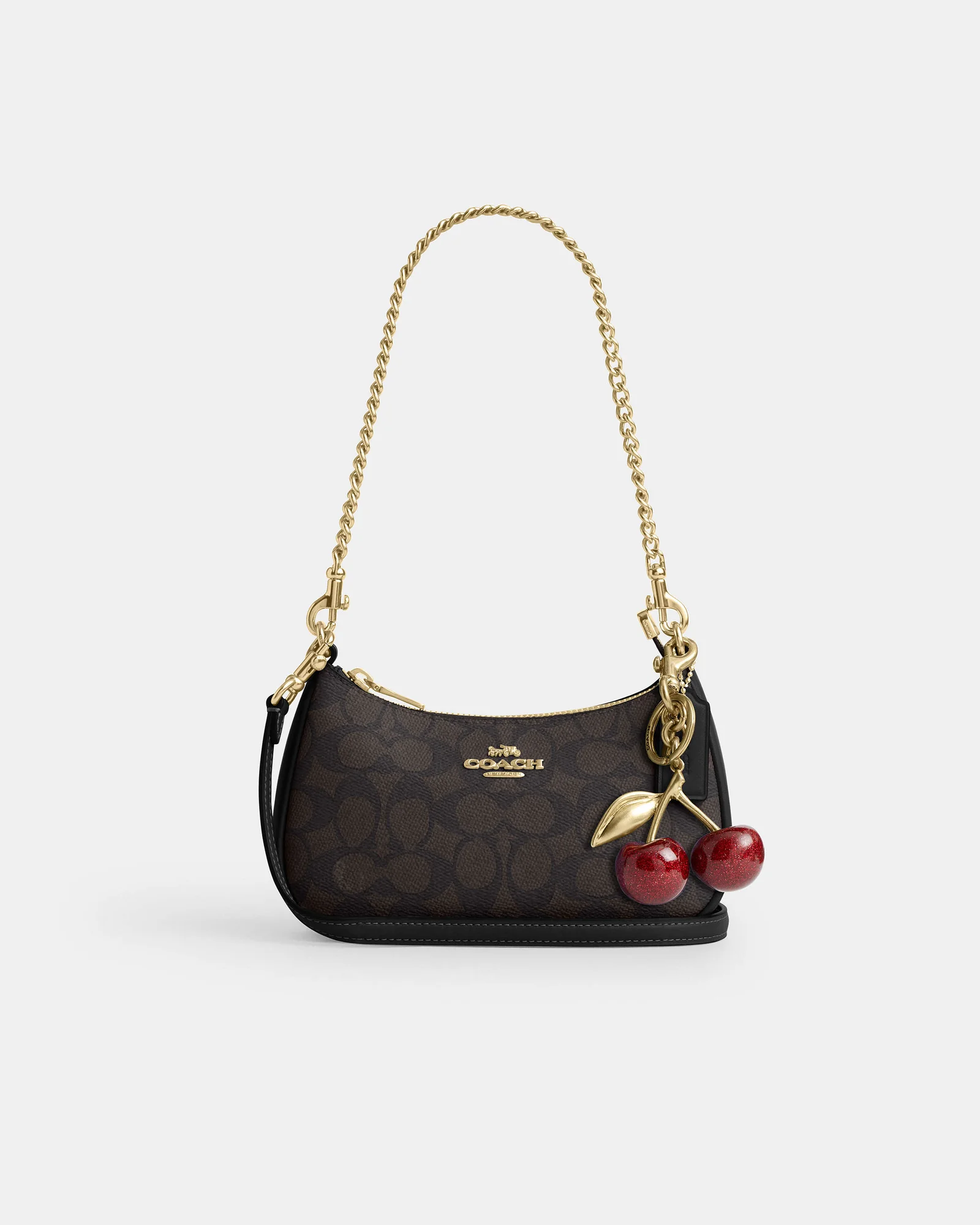 Мини-сумка Coach Teri с фирменным принтом — 12