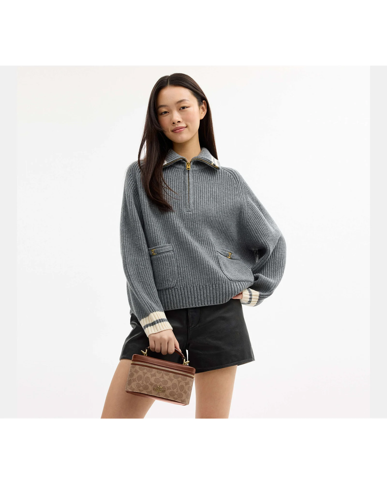 Сумка кросс-боди Coach Rainer 18 из канваса Signature — 19