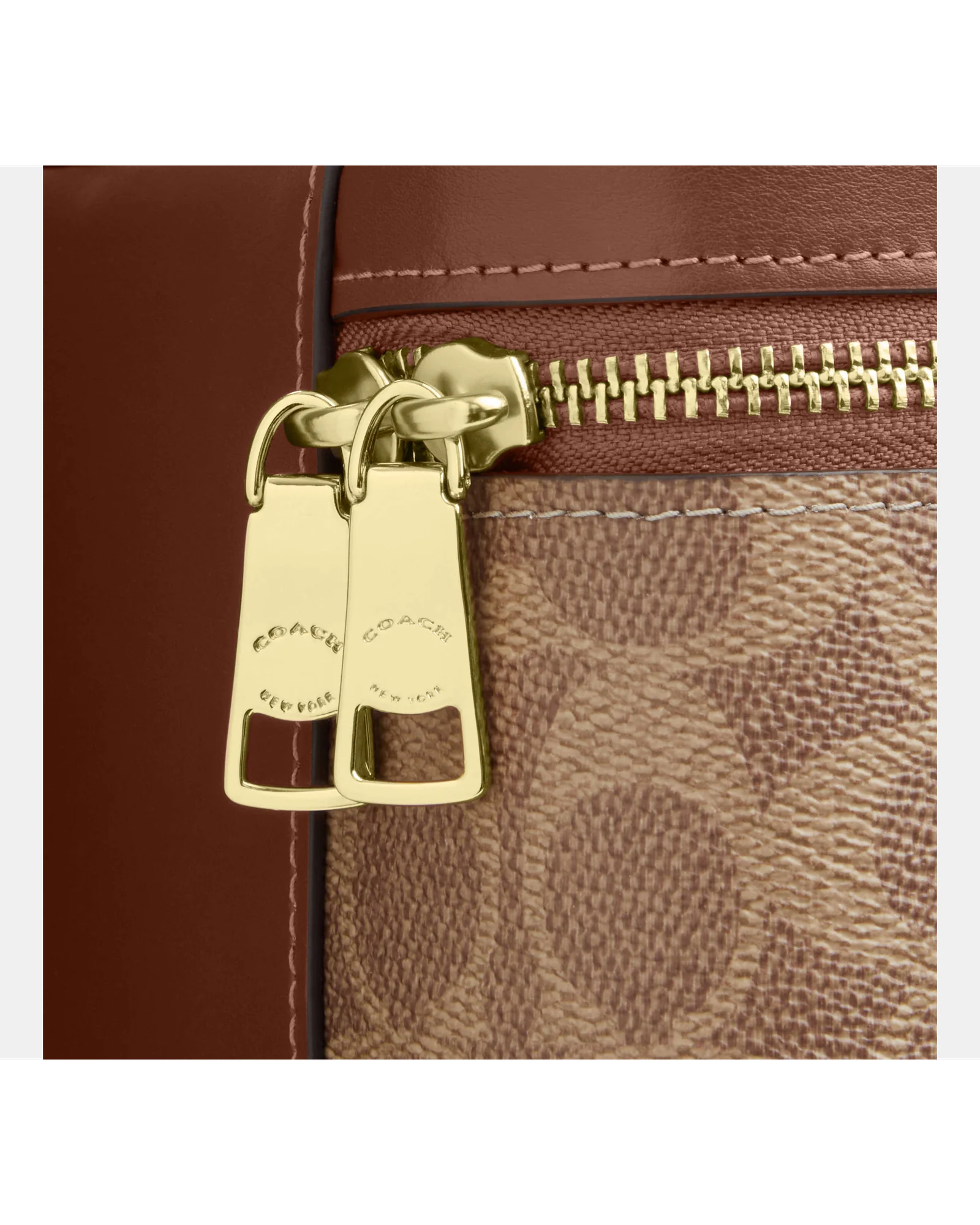Сумка кросс-боди Coach Rainer 18 из канваса Signature — 4