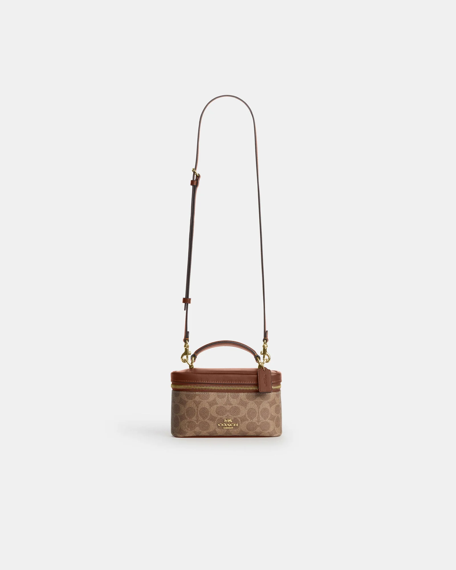 Сумка кросс-боди Coach Rainer 18 из канваса Signature — 5
