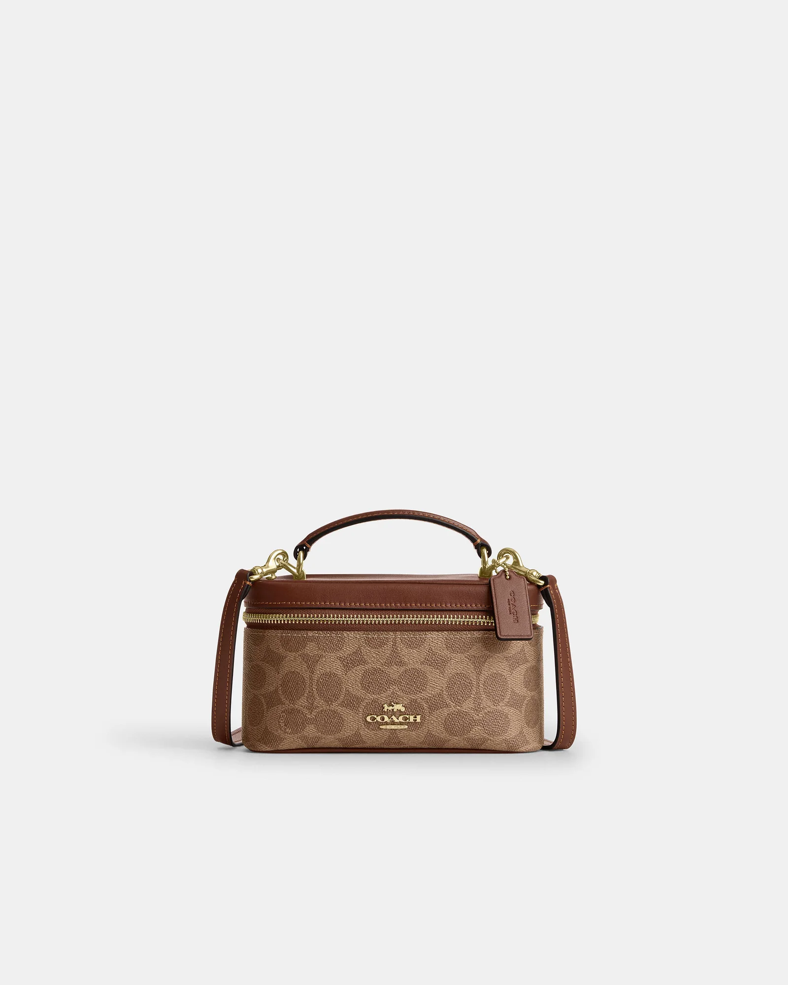 Сумка кросс-боди Coach Rainer 18 из канваса Signature — 7