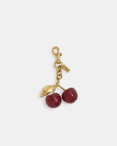 Брелок для сумки Coach Crystal Cherry