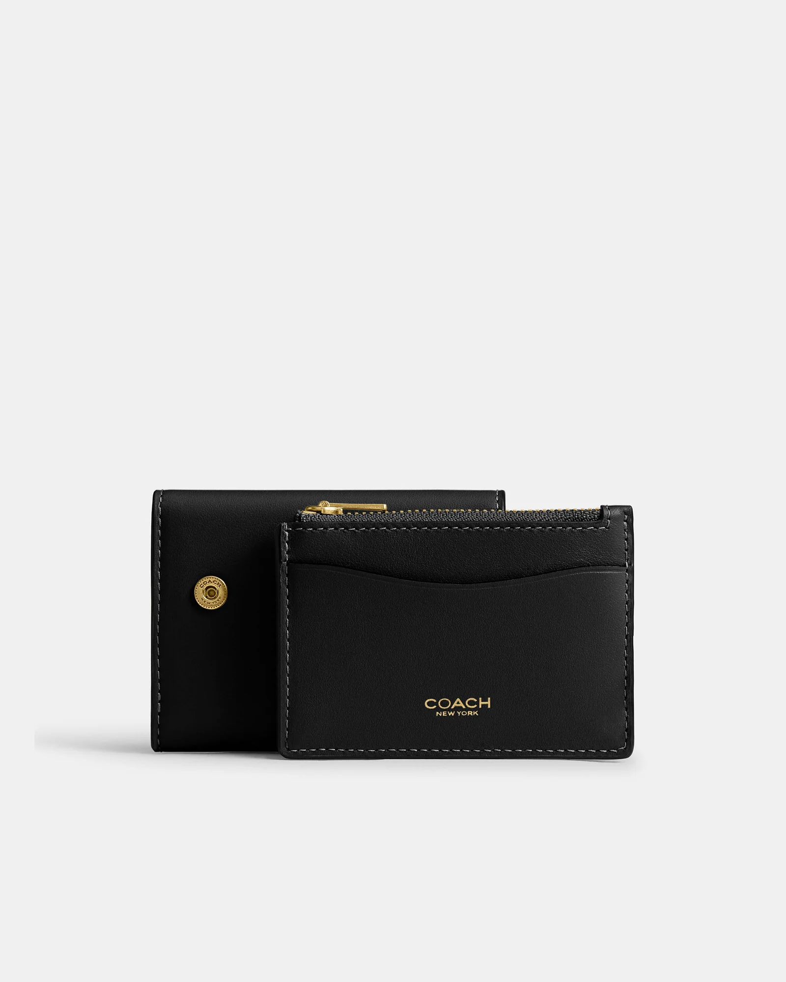 Женский кожаный кошелек Coach Essential Card Holder — 14