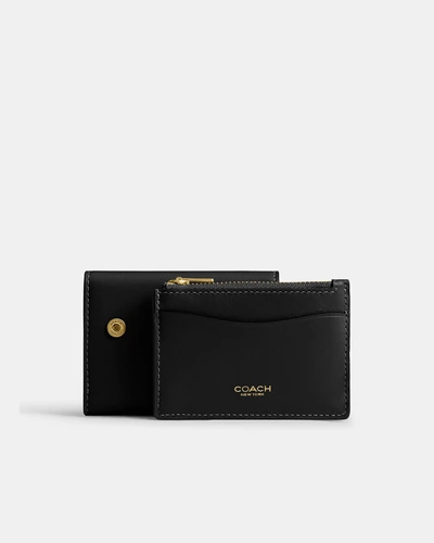 Женский кожаный кошелек Coach Essential Card Holder