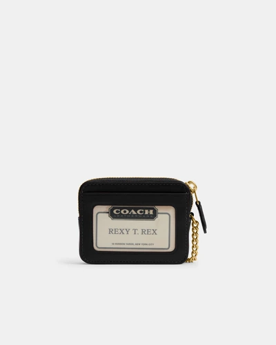 Футляр для карт Coach на цепочке