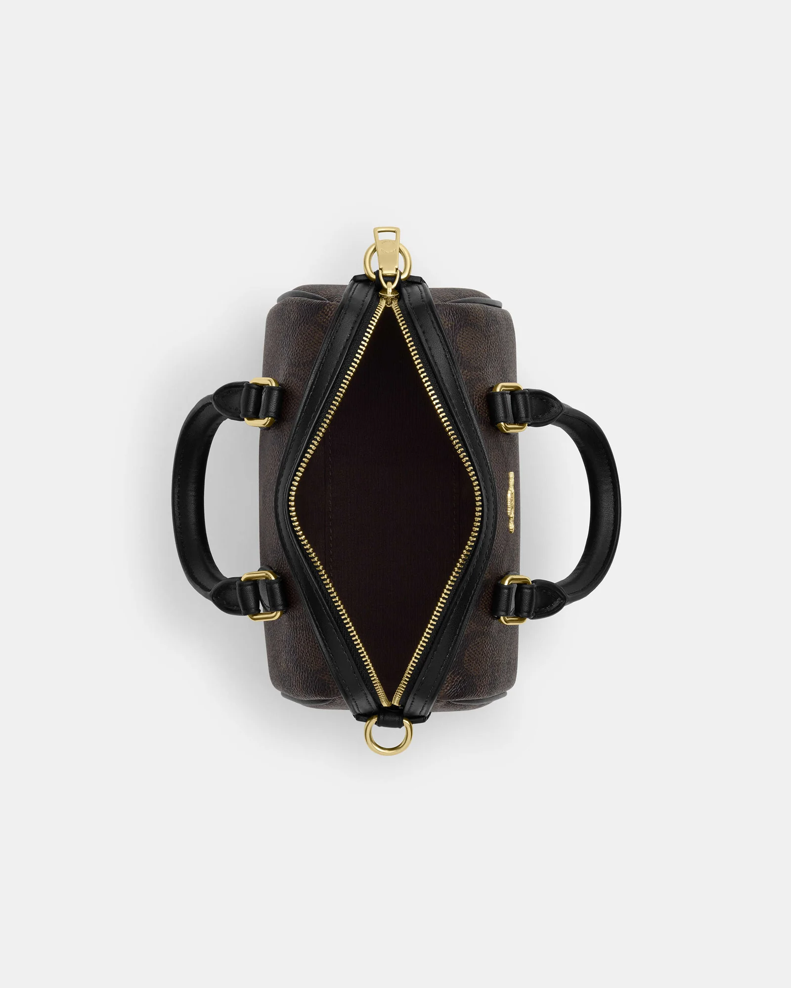 Мини-сумка Coach Rowan с фирменным принтом — 9
