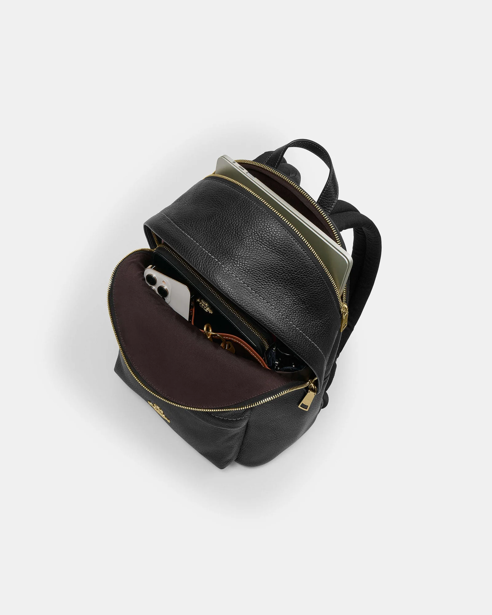 Рюкзак Coach Taylor Small из зернистой кожи — 16