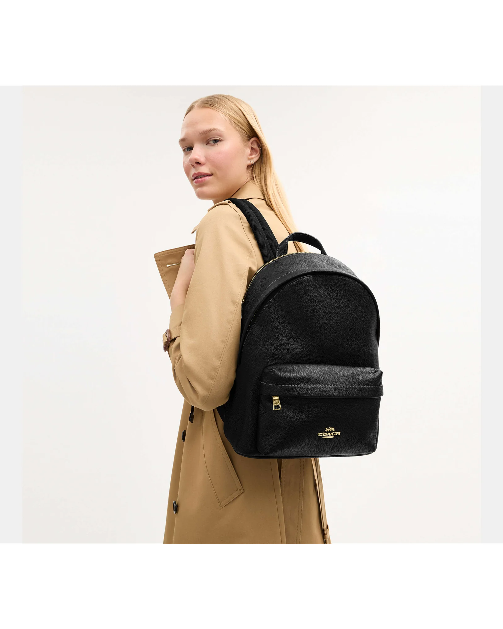 Рюкзак Coach Taylor Small из зернистой кожи — 7