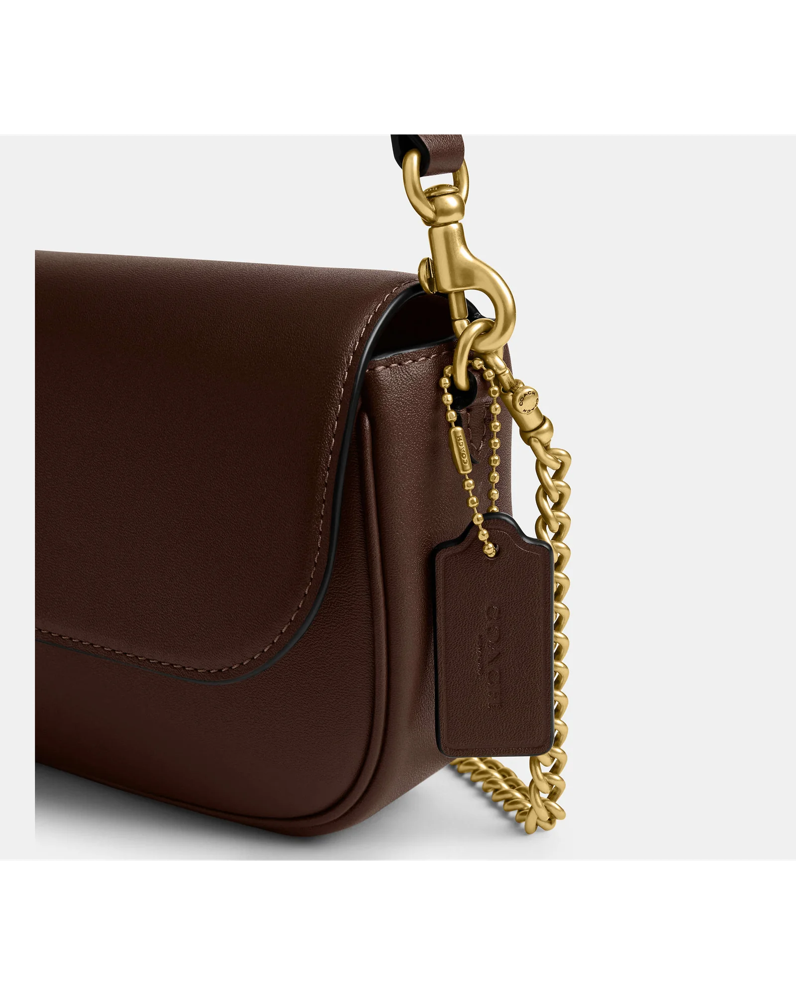 Сумка Coach Brook Flap с цепочкой — 2