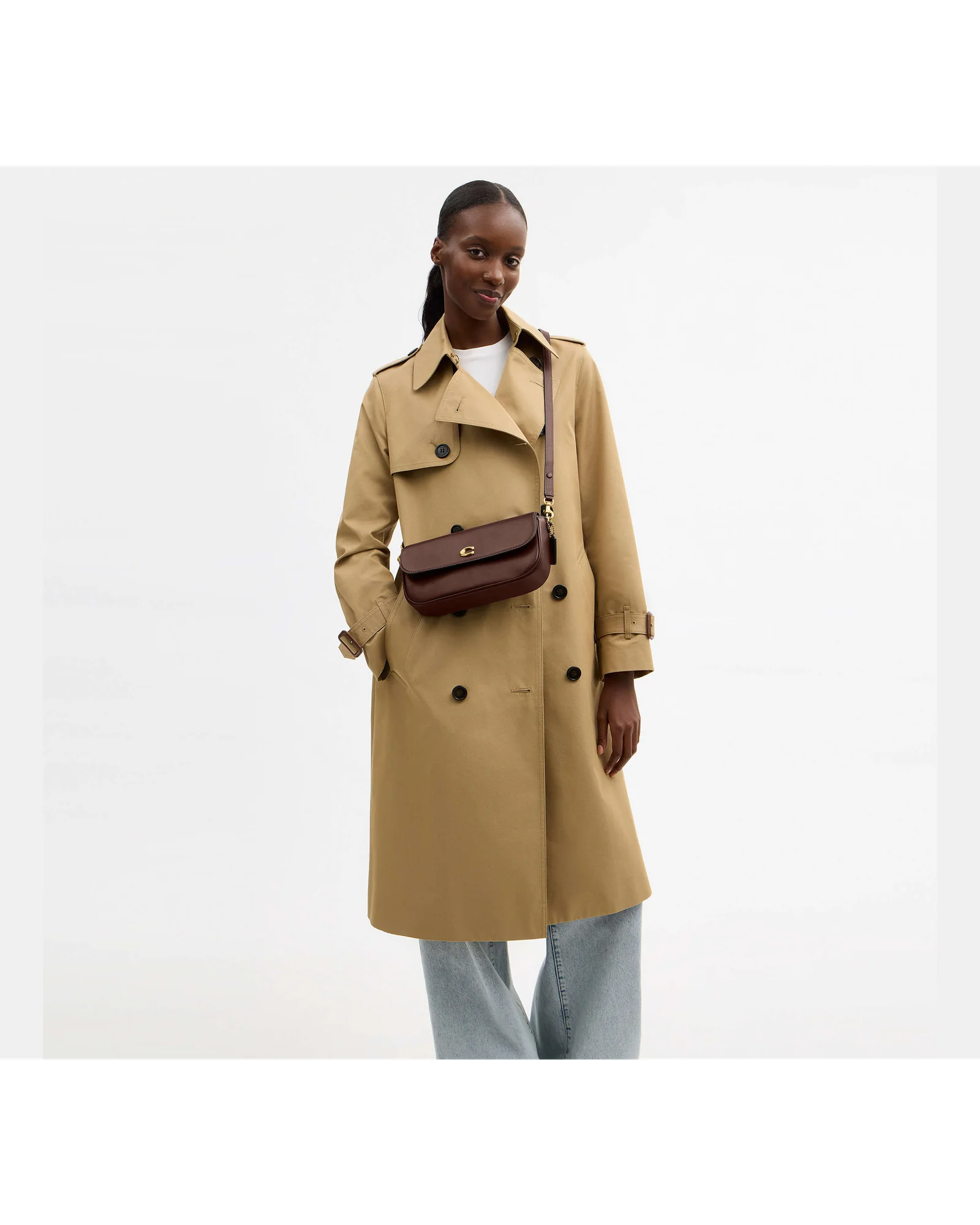 Сумка Coach Brook Flap с цепочкой — 18