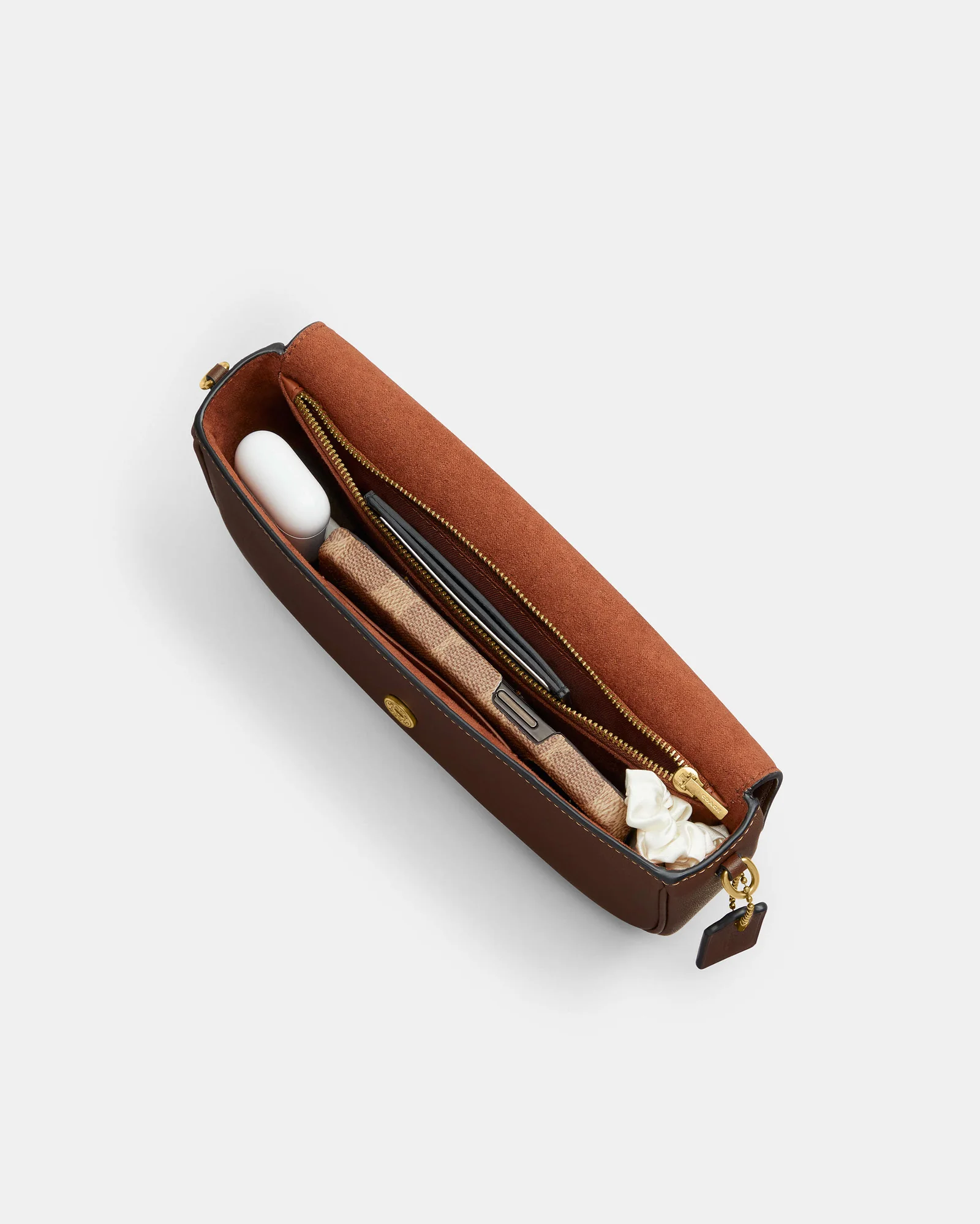 Сумка Coach Brook Flap с цепочкой — 20