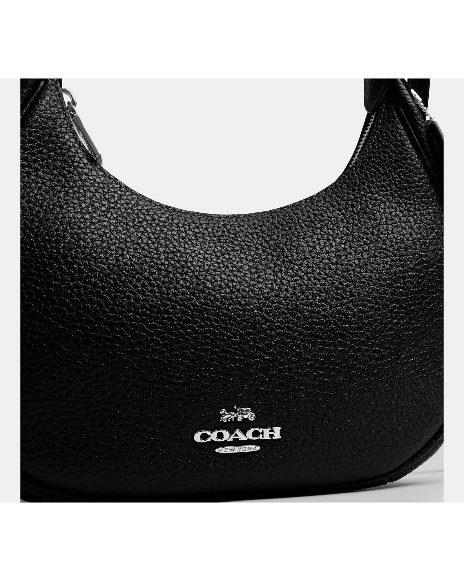 Сумка на плечо Coach Emily из зернистой кожи — 15