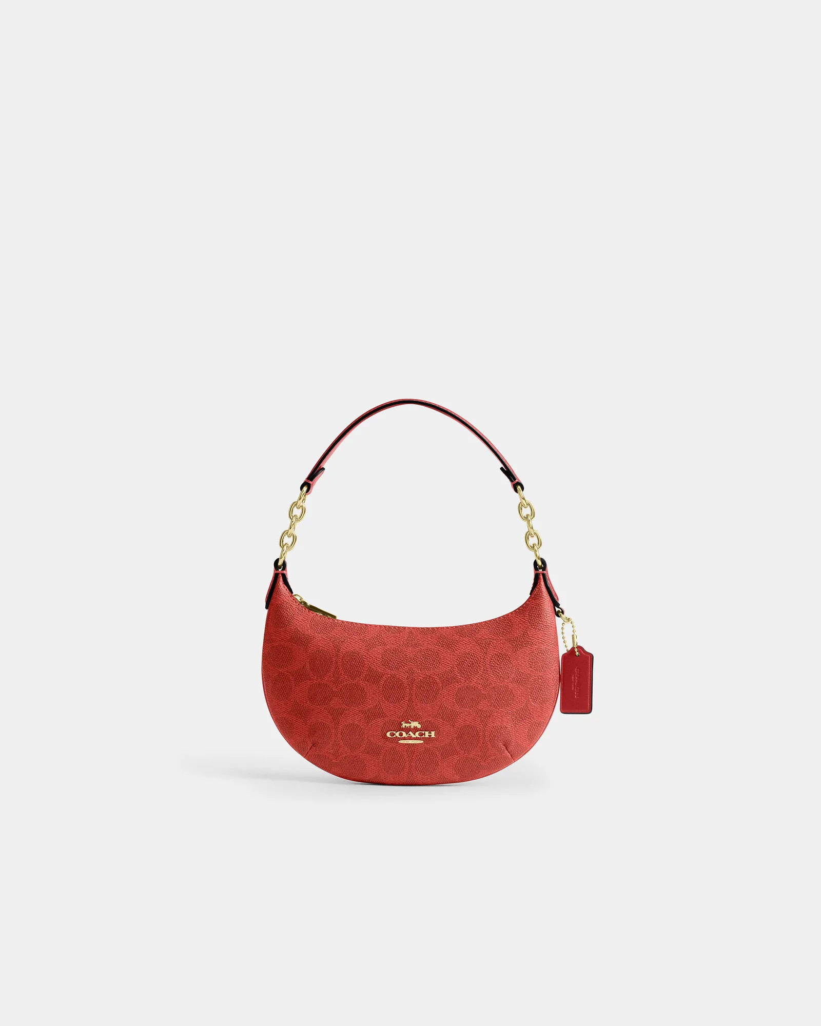 Мини-сумка Coach Payton с фирменным принтом — 14