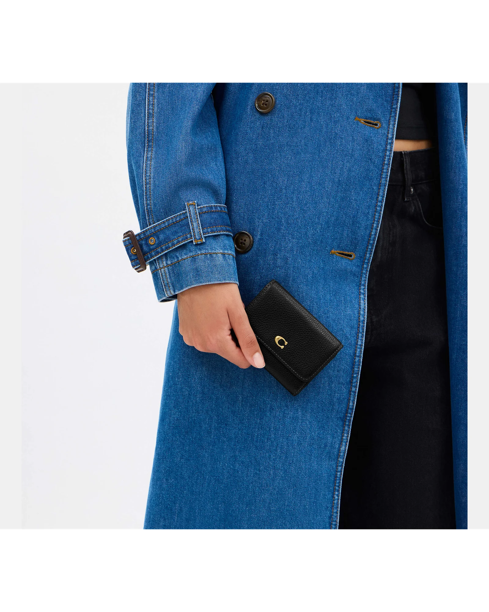 Визитница Coach Essential Flap — 7