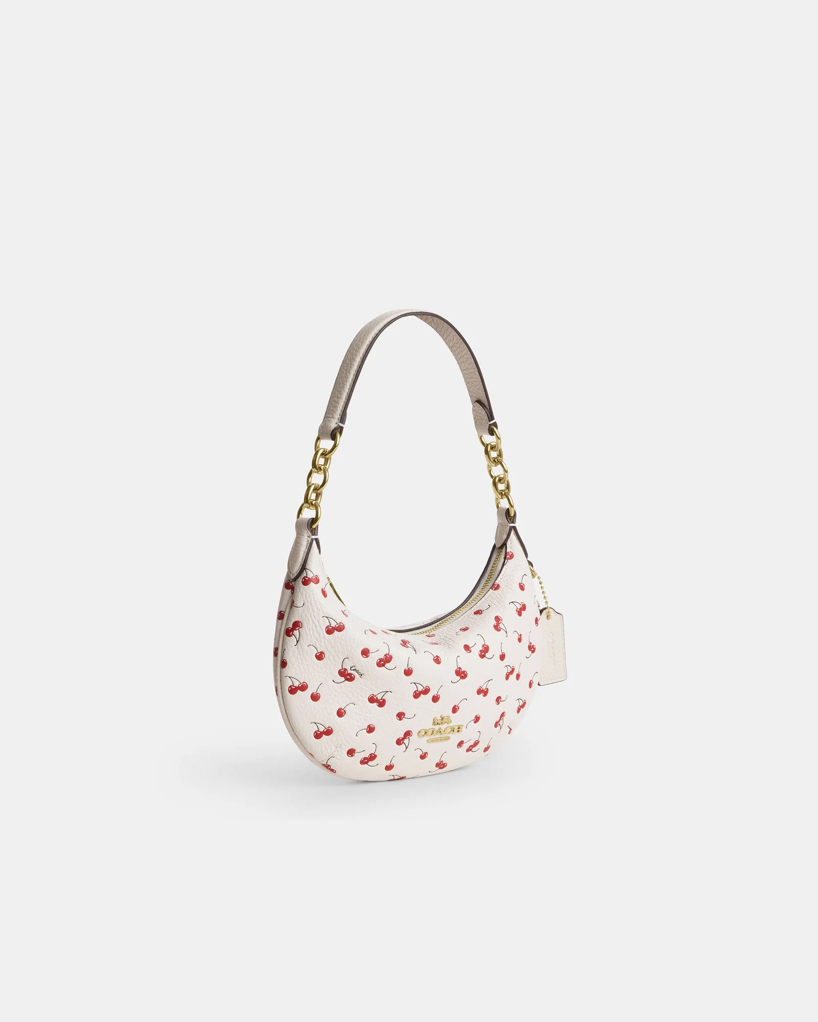 Мини-сумка Coach Payton с принтом вишни — 18