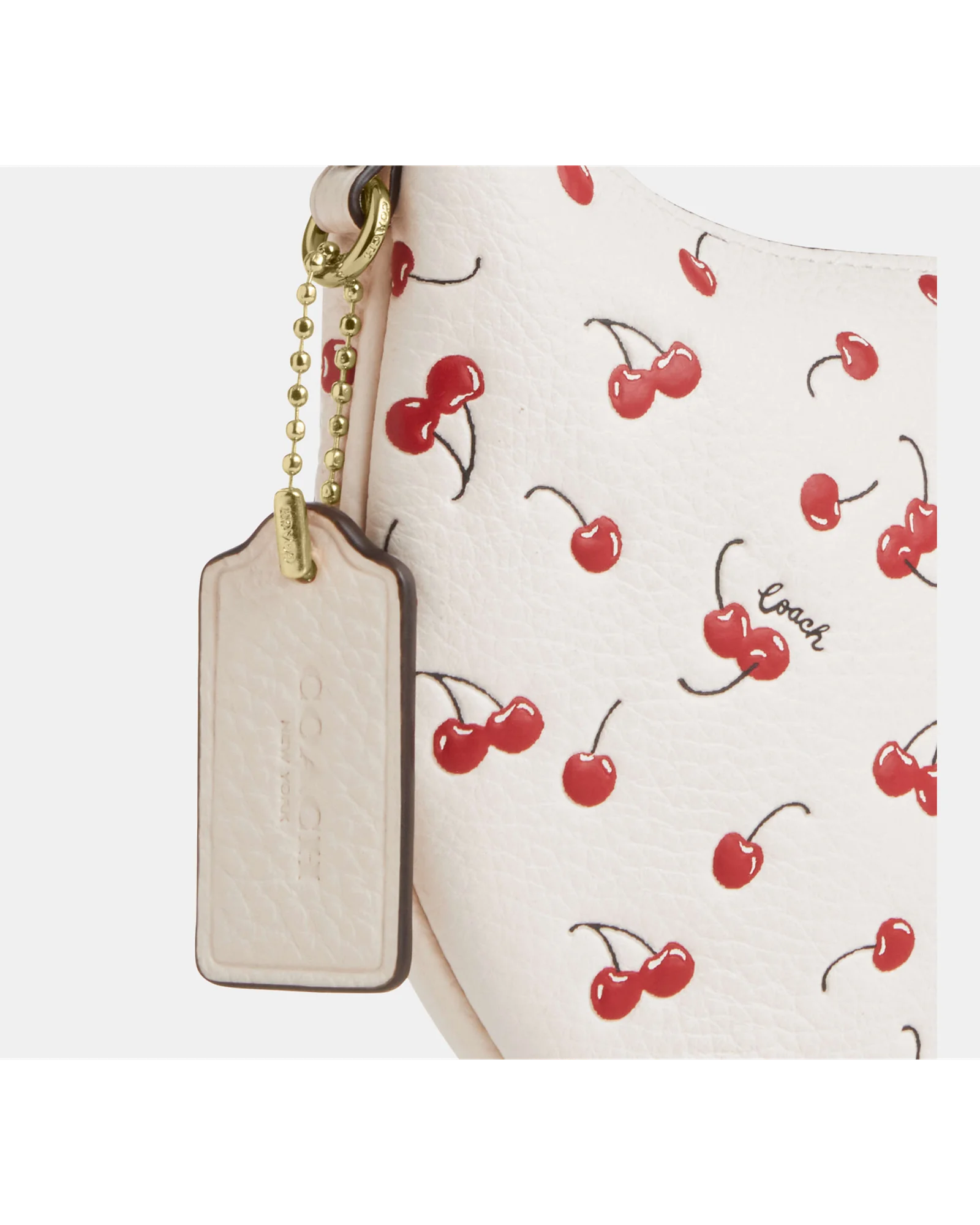 Мини-сумка Coach Payton с принтом вишни — 5