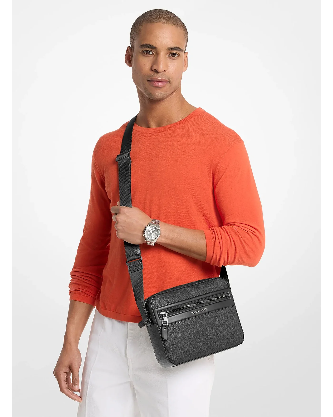 Сумка Jet Set с сигнатурным логотипом Michael Kors — 4