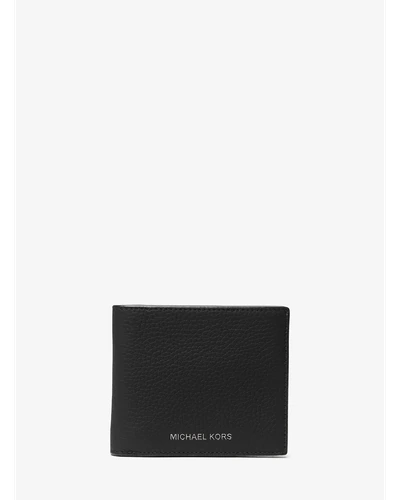 Кошелёк Hudson из кожи с тиснением Michael Kors