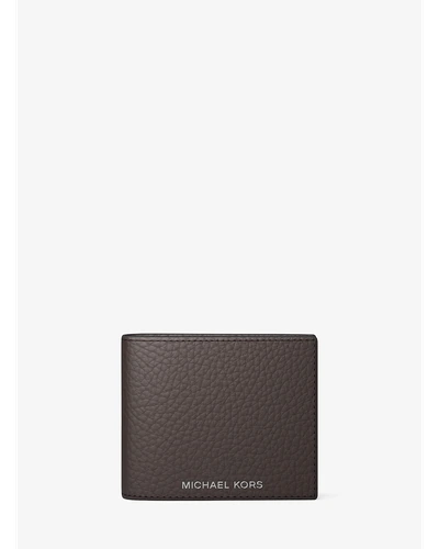Кошелёк Hudson из кожи с тиснением Michael Kors