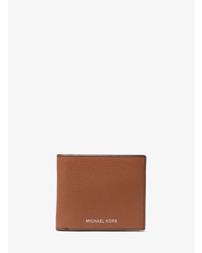Кошелёк Hudson из кожи с тиснением Michael Kors