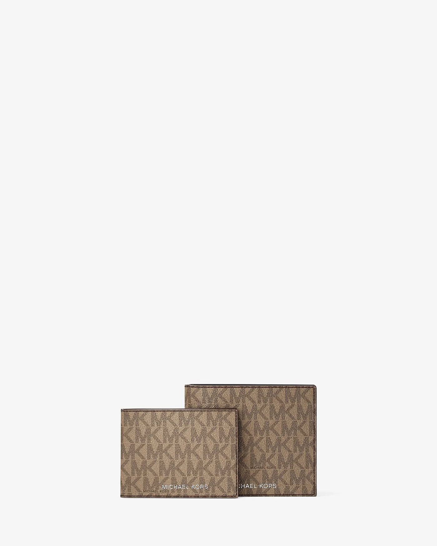 Кошелек Michael Kors Harrison с фирменным логотипом и съемным футляром — 4
