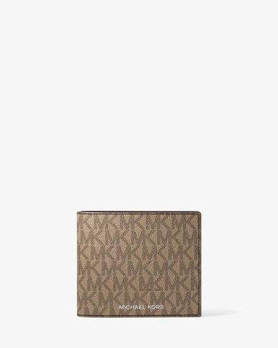 Кошелек Michael Kors Harrison с фирменным логотипом и съемным футляром