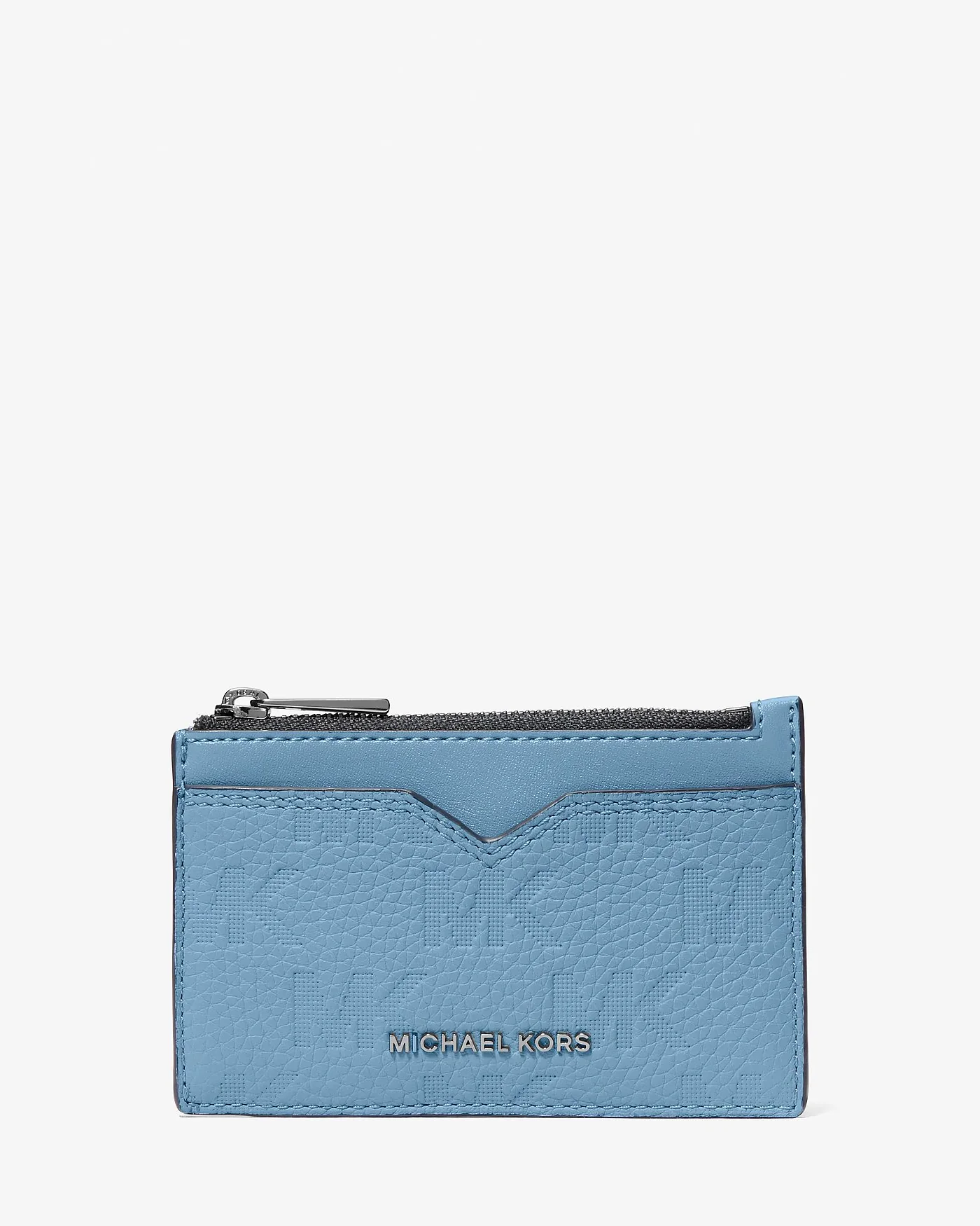 Картхолдер Michael Kors Hudson на молнии с тиснёным логотипом — 1