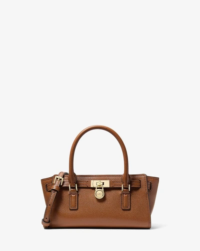 Michael Kors Hamilton Moderne — мини кожаная сумка кросс-боди
