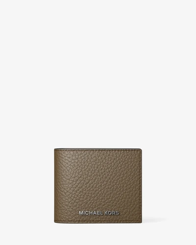 Кожаный бумажник Michael Kors Hudson