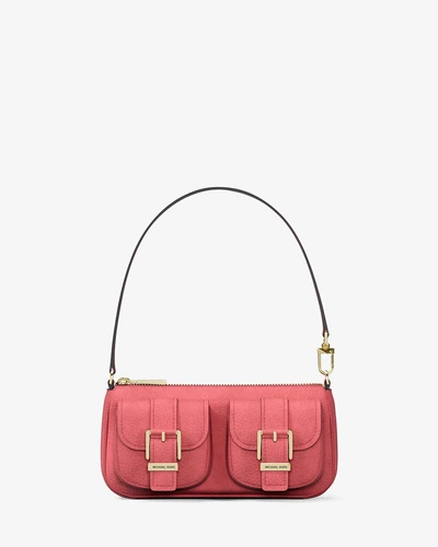Замшевая сумка-пошет Michael Kors Zoe-трансформер