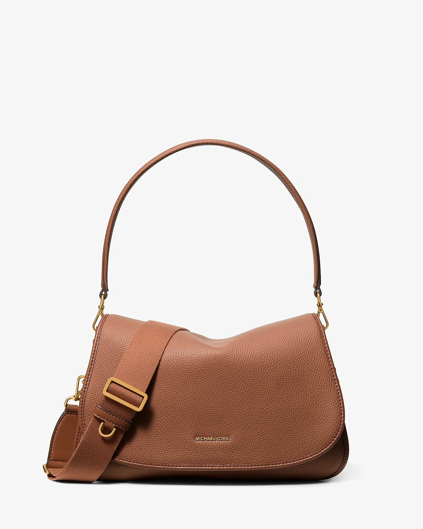 Michael Kors Holmes — сумка-мессенджер из зернёной кожи — 1