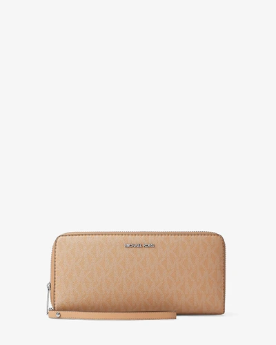 Большой кошелек Michael Kors Continental с логотипом