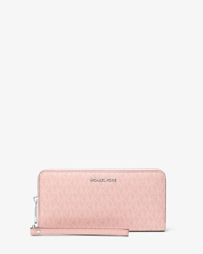 Большой кошелек Michael Kors Continental с логотипом