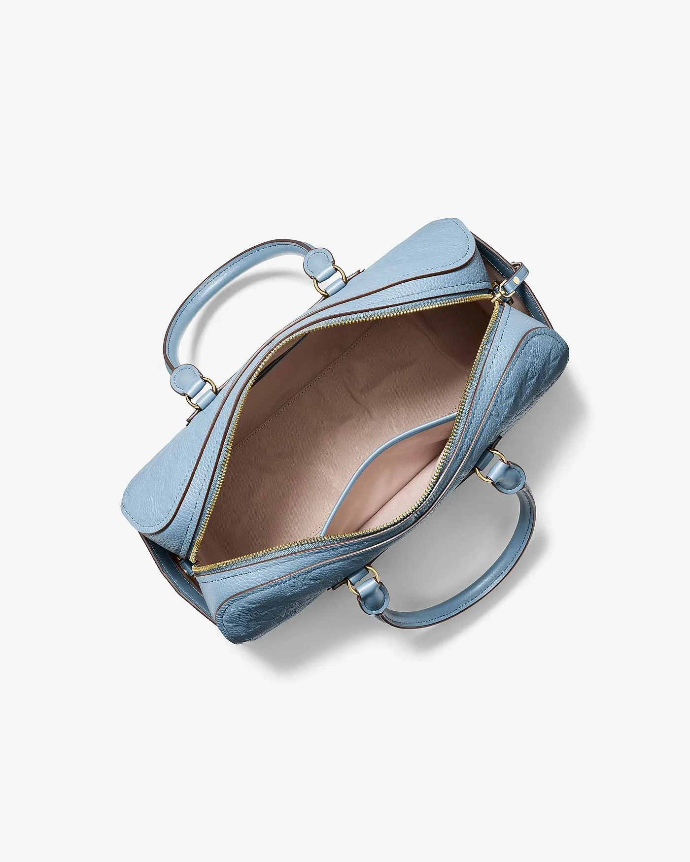 Кожаная сумка-сэтчел Michael Kors Jet Set Travel с тиснёным логотипом — 2